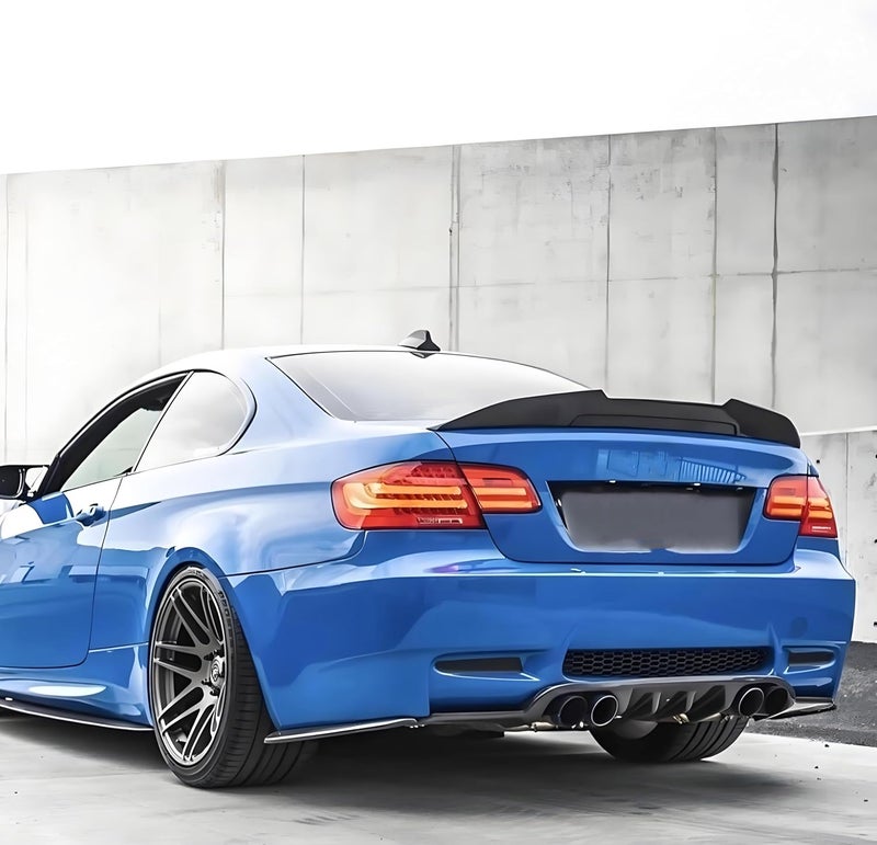NeespoC Rear Trunk Spoiler Wing ABS Fit for BMW 3 Series E92 Coupe 2007-2013 2DR 328i/ 328xi/ 335i/ 335is/ 335xi/ M3 PSM Style Decklid Lip Exterior Accessories(Glossy Black) - Image 4